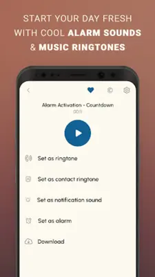 Alarm Sounds & Ringtones android App screenshot 3