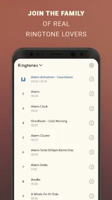 Alarm Sounds & Ringtones android App screenshot 4